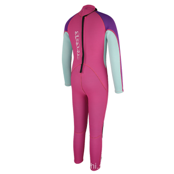 Seaskin cr neoprene बच्चों को लंबी आस्तीन डाइविंग wetsuit